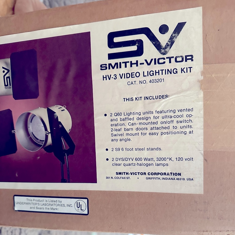 SV professional video lighting kit